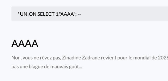 404 page DOM injection