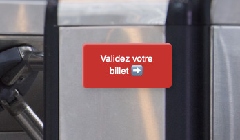 Validate ticket button