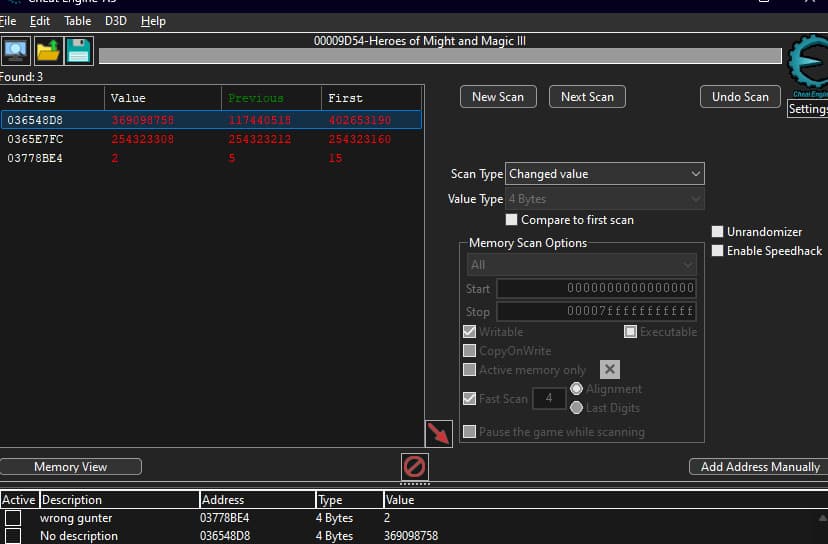 CE Identify user movement