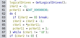 GetLogicalDrives